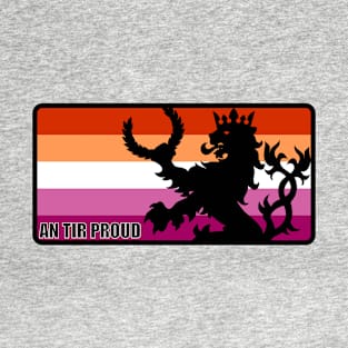 An Tir Pride - Lesbian - Oblong T-Shirt